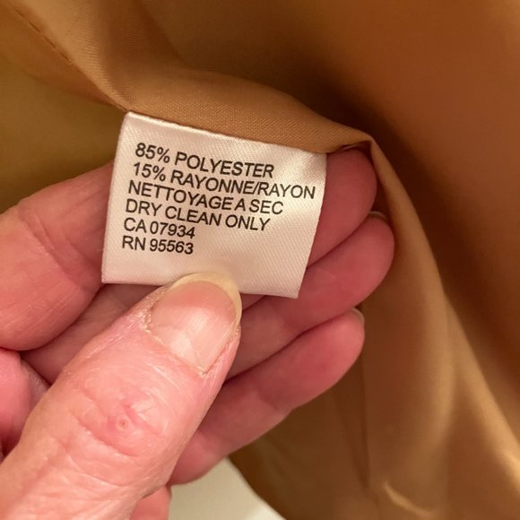 SIMON CHANG blazer size 12 colour yellow - Picture 3 of 8